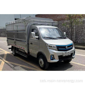 Ang brand sa China nga barato nga gamay nga electric truck electric cargo van ev ac changeo lfp truck